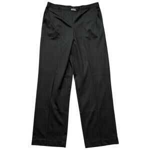 NWT Alfred Dunner Keep It Modern Black Dress Pants - 12P